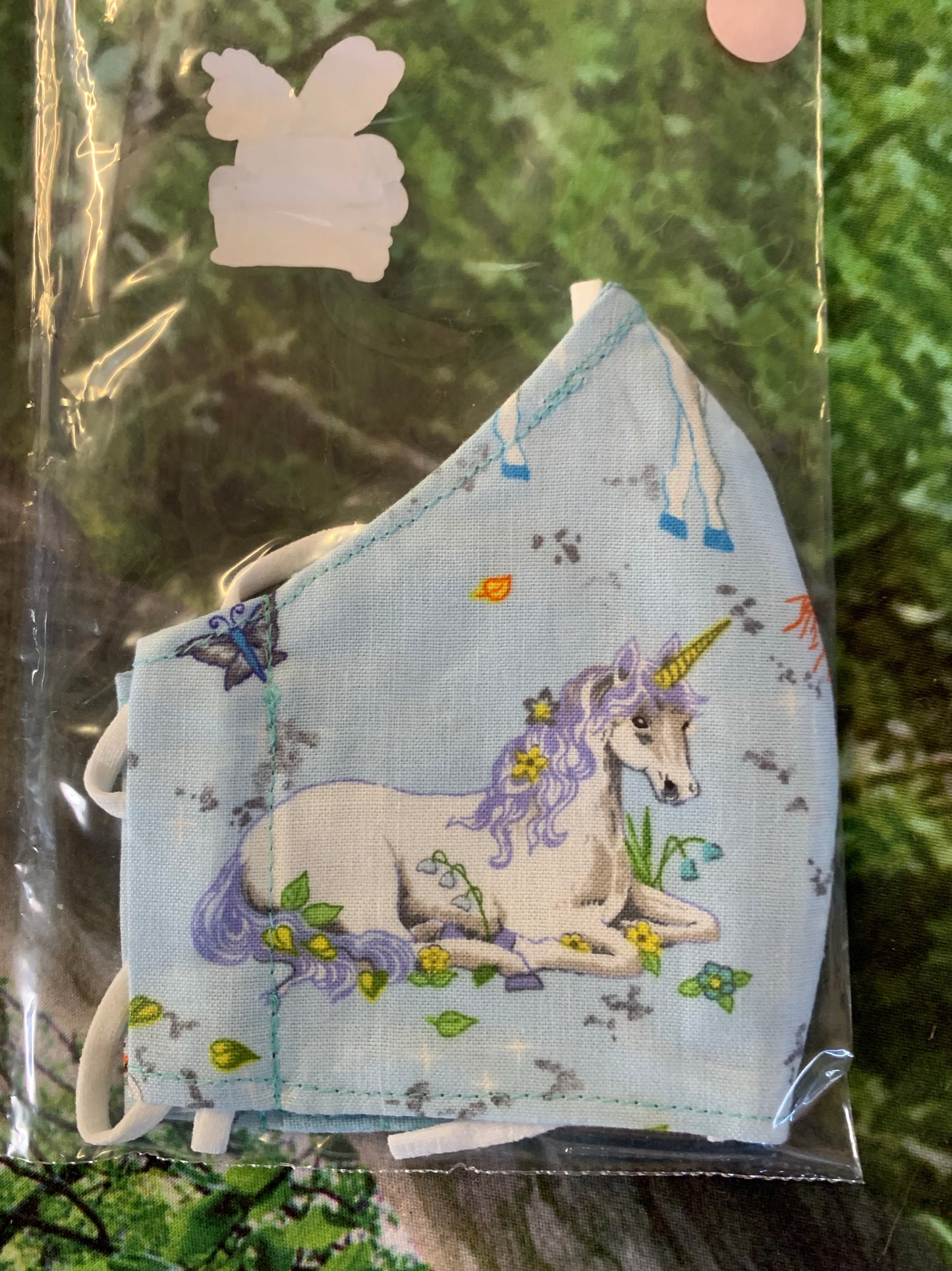 Blue unicorn