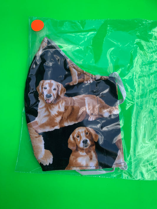 Golden retriever dog design