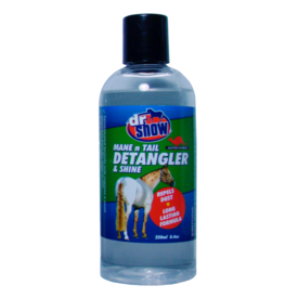Dr Show Mane and Tail Detangler and Shine 250ml.