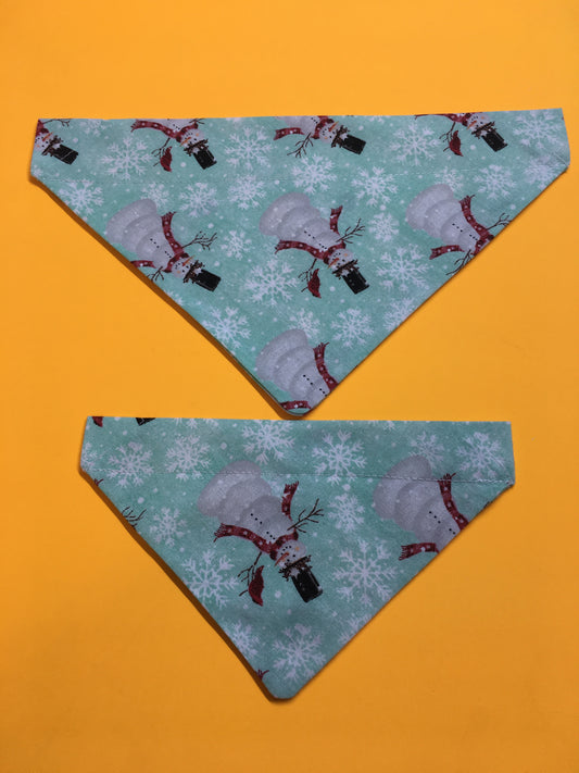 Christmas dog bandannas