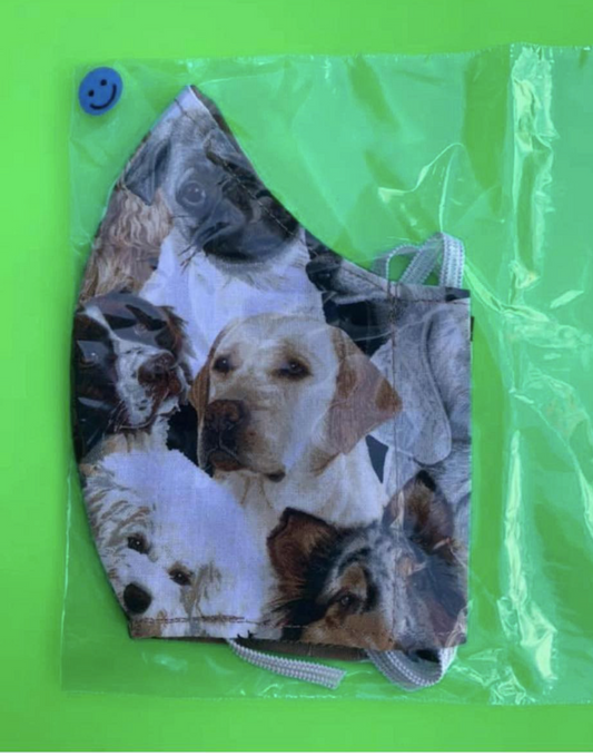 Labrador Golden head dog  design